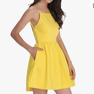 Short Yellow Dress